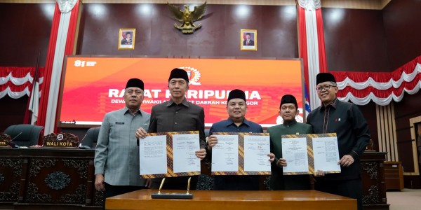 DPRD Kota Bogor dan Pemkot Setujui Raperda Pertanggungjawaban APBD 2025