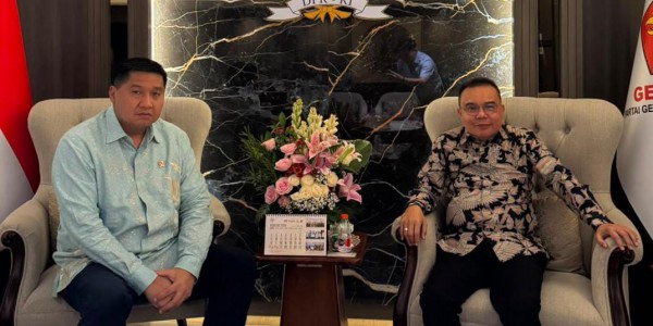 Temui Dasco, Maruarar Sirait Bahas KUR Perumahan hingga Rumah Subsidi