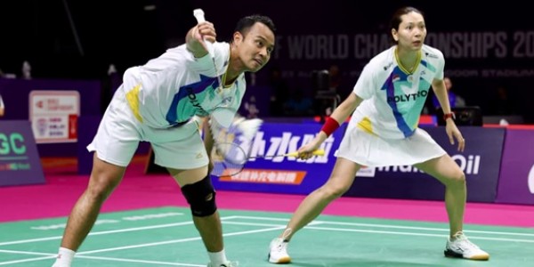 Rehan/Gloria Menang Telak, Tiket Kejuaraan Dunia Didapat di Detik Terakhir