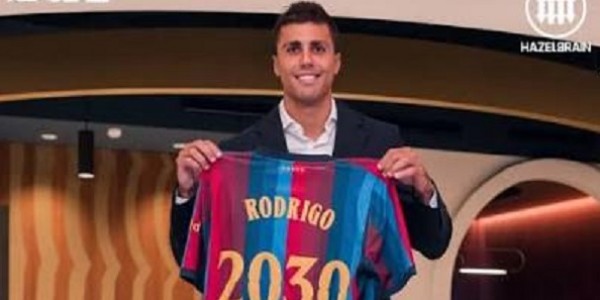 Rodri Pulang ke Spanyol, Barcelona Dapat Mesin Baru di Lini Tengah