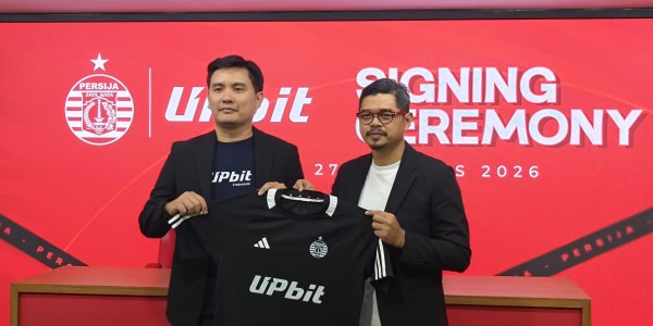 Persija Ikat Kerjasama Sponsorship dengan Perusahaan Aset Digital Asal Korea Selatan