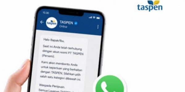 TASPEN Kenalkan Whats App Business Resmi