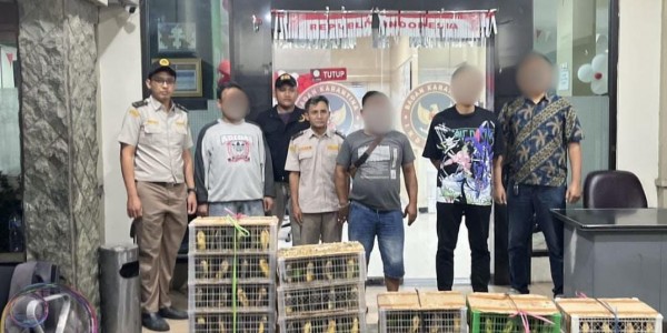 Barantin Gagalkan Penyelundupan 184 Burung, Cegah Risiko Flu Burung Masuk Jawa Timur