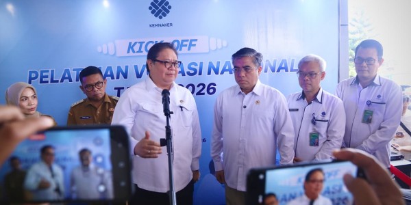 Kemnaker Mulai Pelatihan Vokasi Nasional Batch 4, Diikuti 12.128 Peserta