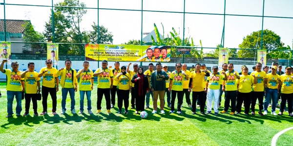 Bahlil Mini Soccer Zona Madiun Raya Resmi Bergulir, Dibuka Laga Golkar Vs PKB