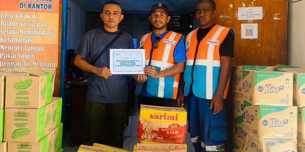Pascagempa Flores, PDS Salurkan Bantuan Sembako untuk Warga Terdampak
